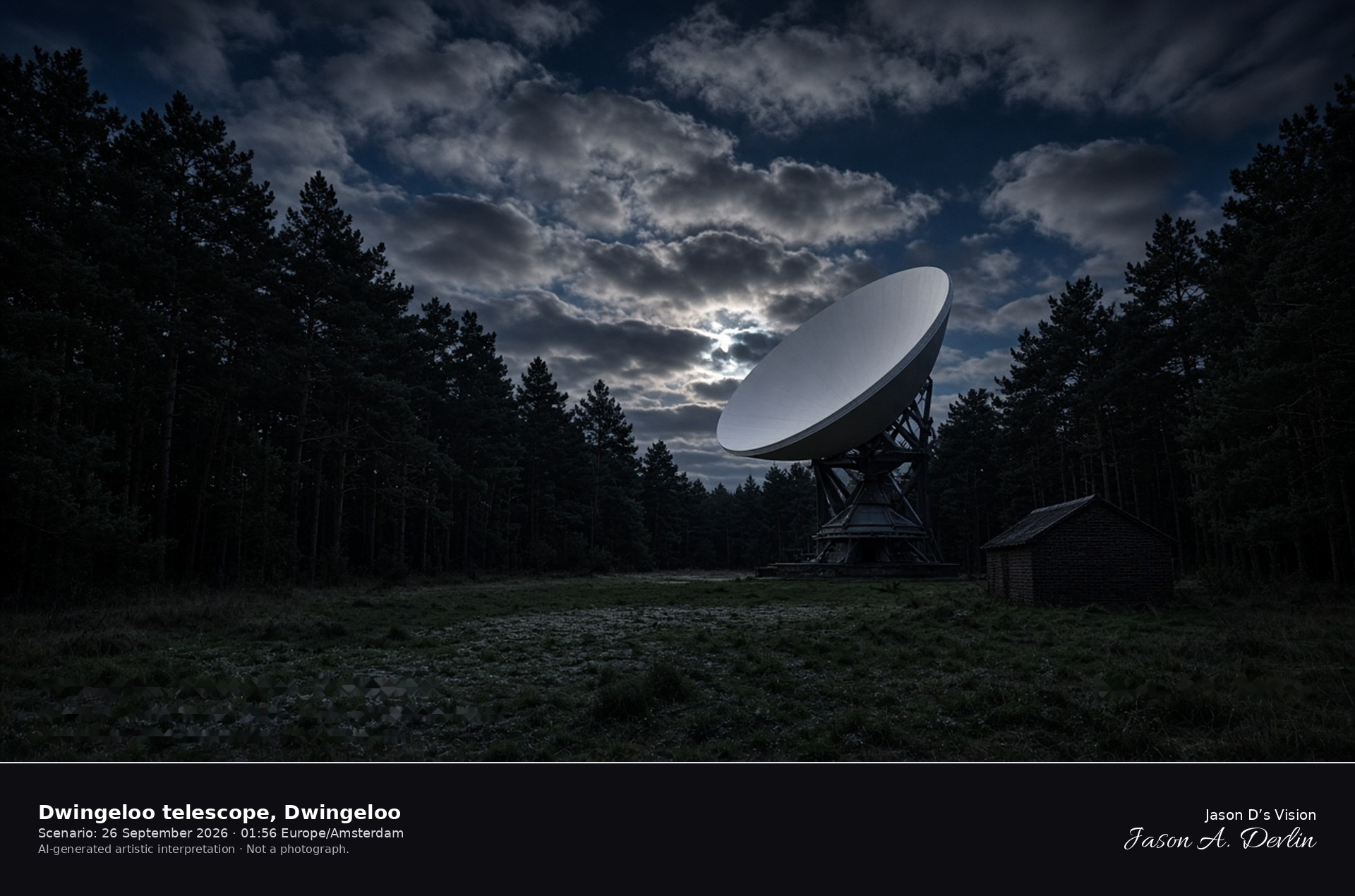 Dwingeloo telescope, Dwingeloo