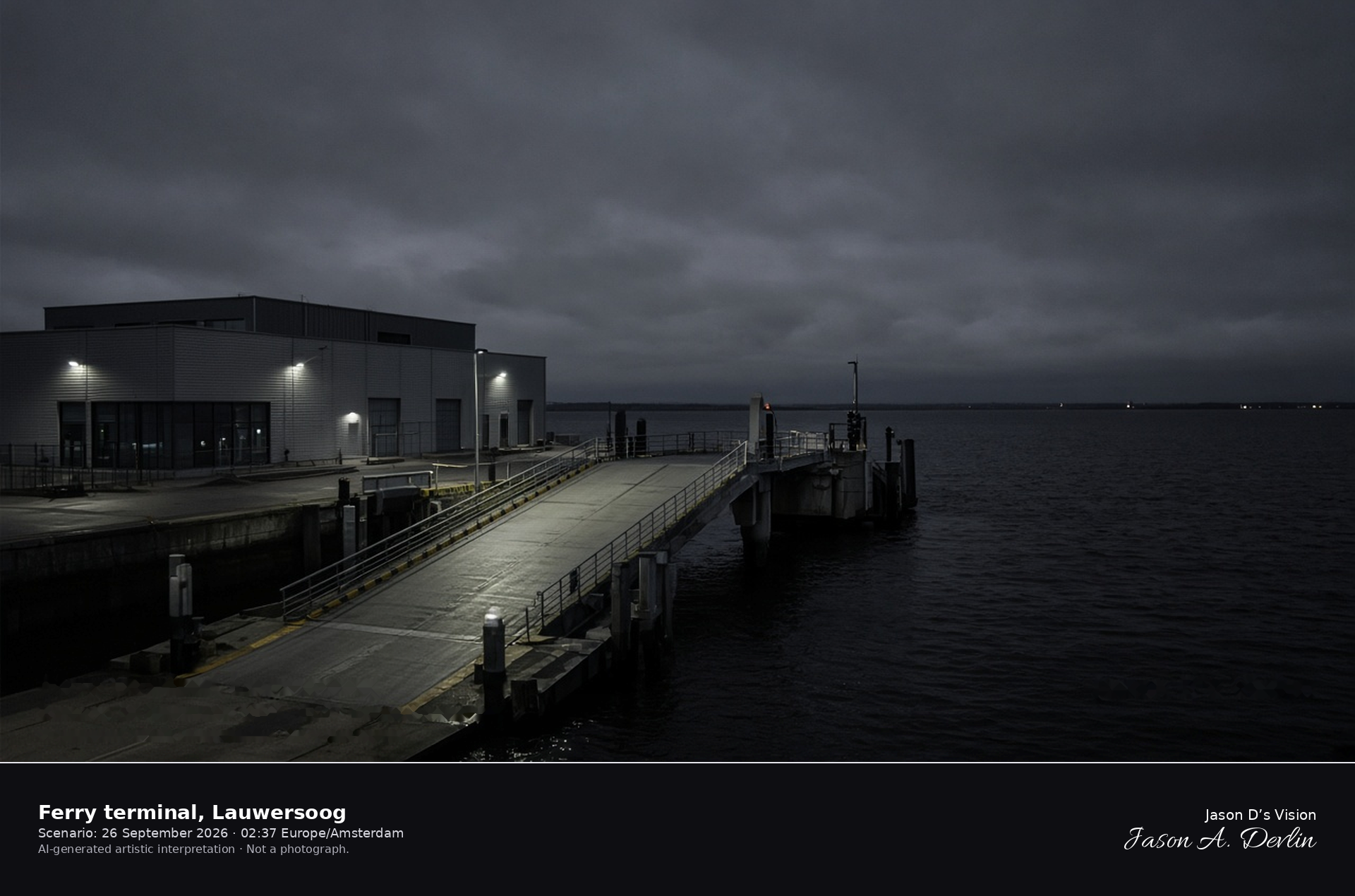 Ferry terminal, Lauwersoog