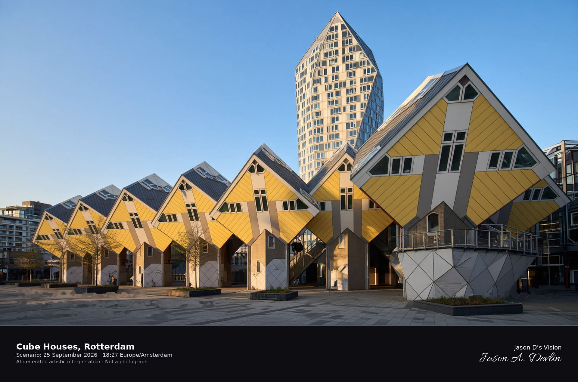 Cube Houses, Rotterdam